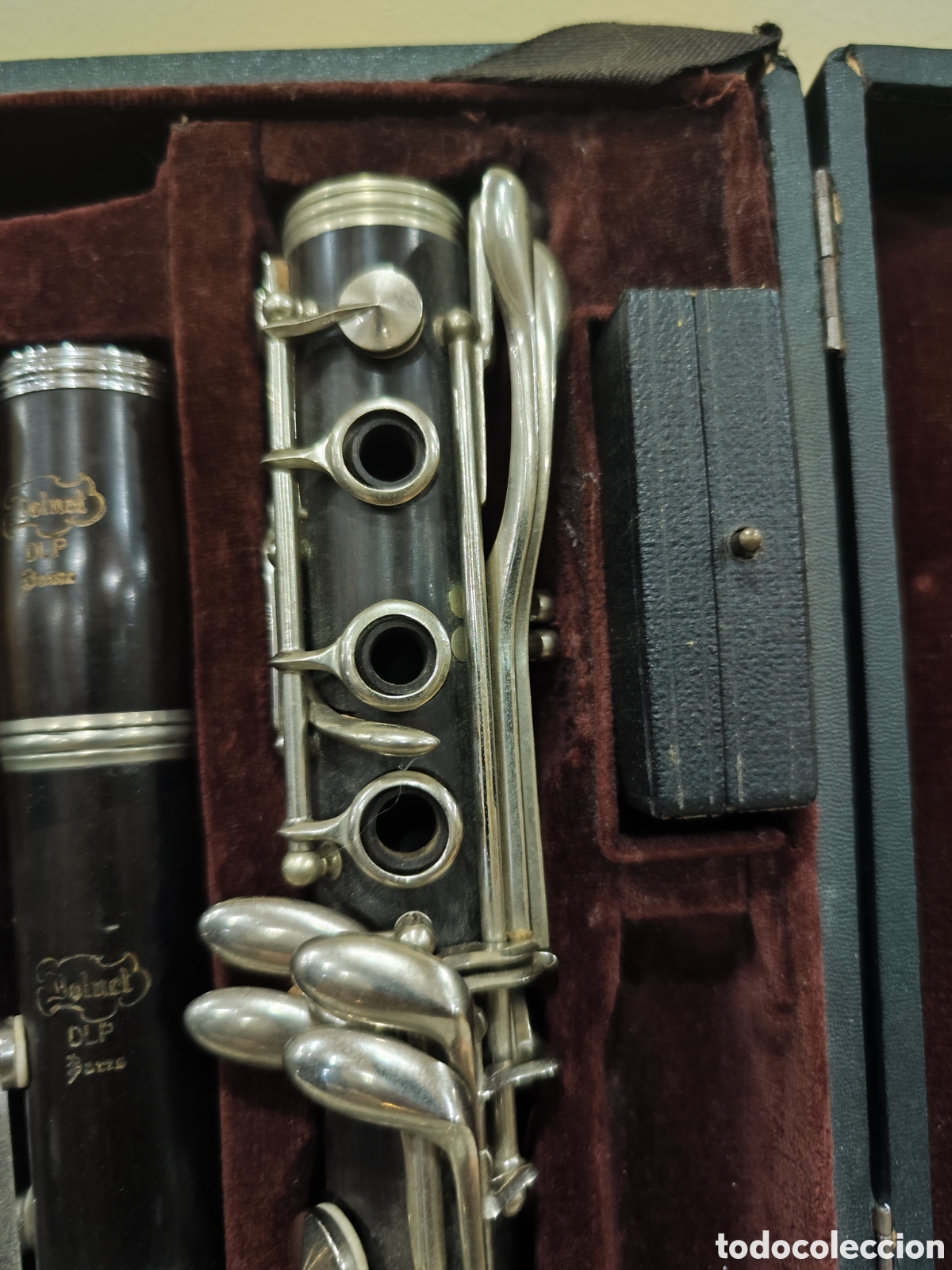 Antig&uuml;edades: Estuche con 2 clarinetes. M&Iacute;RALO. - Foto 6