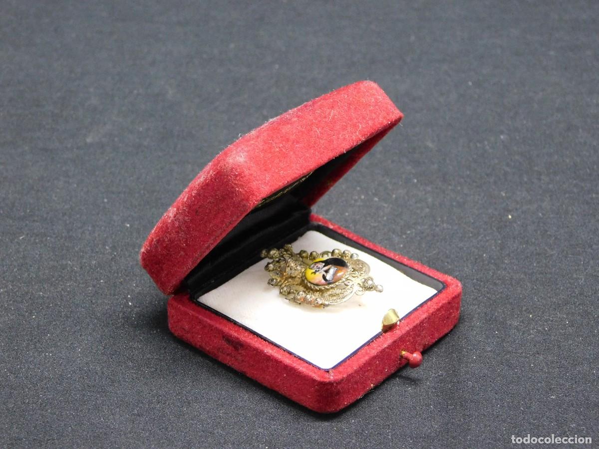 Antig&uuml;edades: BROCHE RELIGIOSO DE PLATA - Foto 5