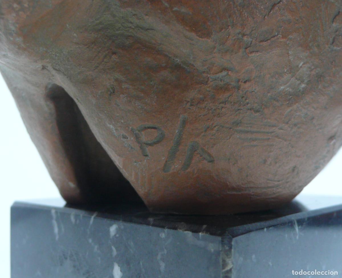 Antig&uuml;edades: CABEZA DE MUJER EN CERAMICA - Foto 4