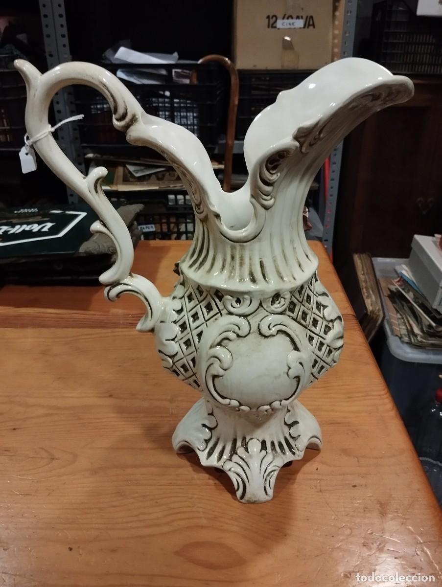 Antig&uuml;edades: JARRA PORCELANA CAPODIMONTE SELLADA EN BASE - Foto 2