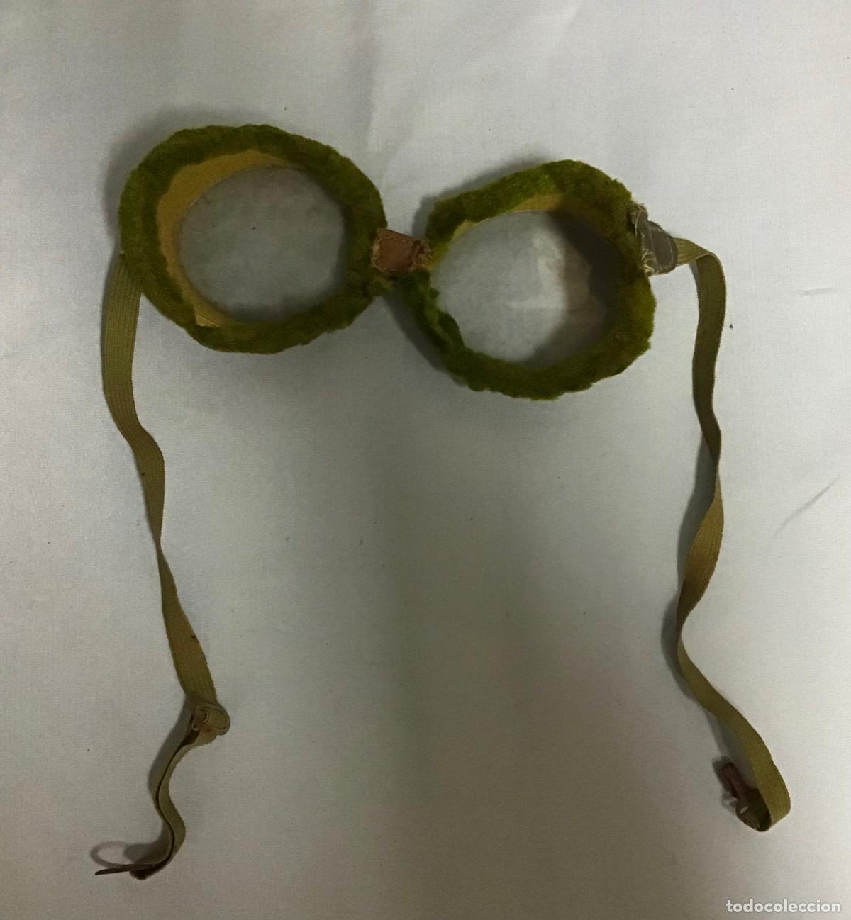 Antig&uuml;edades: ANTIGUAS GAFAS DE MOTORISTA - Foto 2