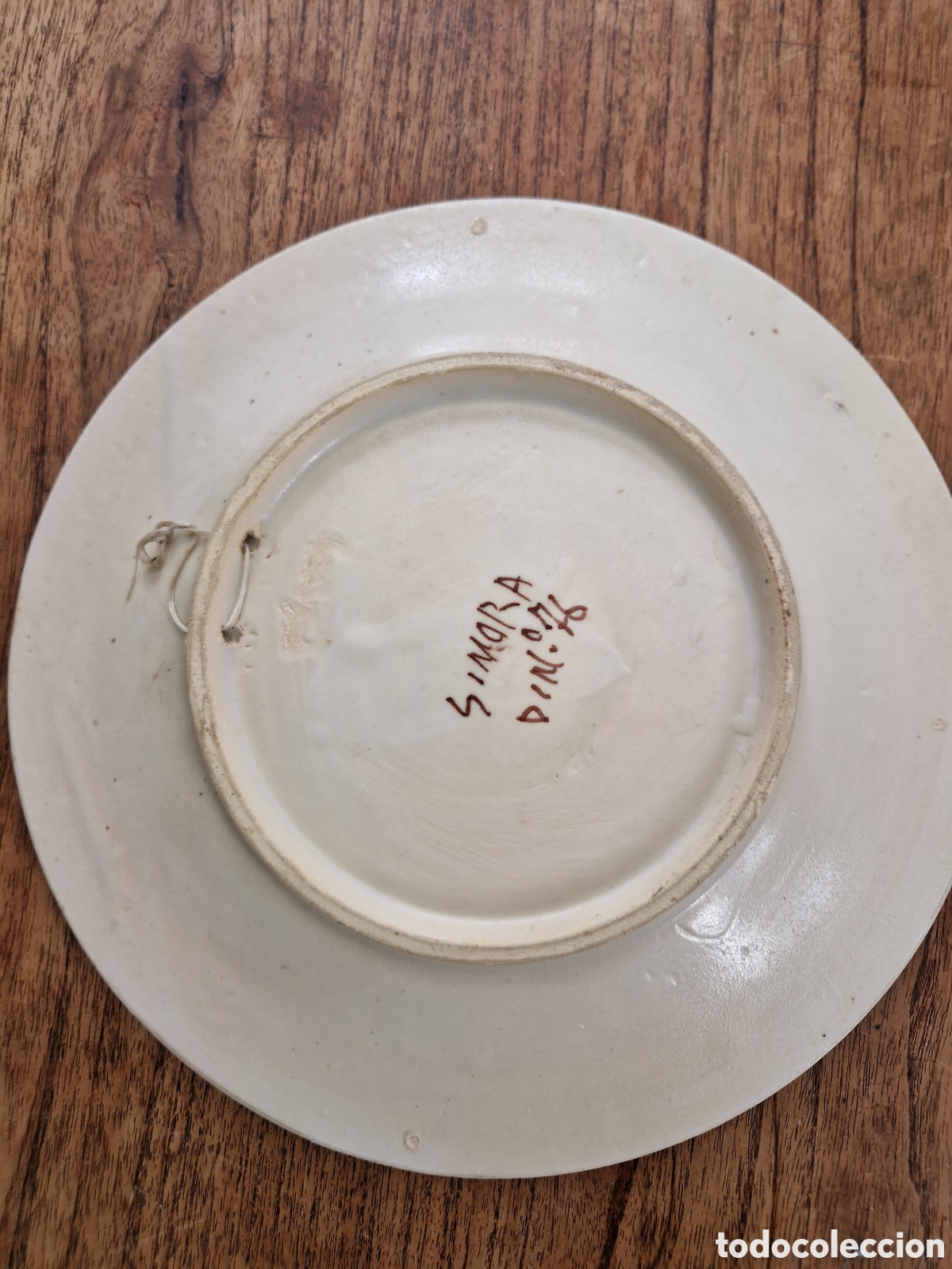Antig&uuml;edades: Plato de cer&aacute;mica Simora - Foto 4