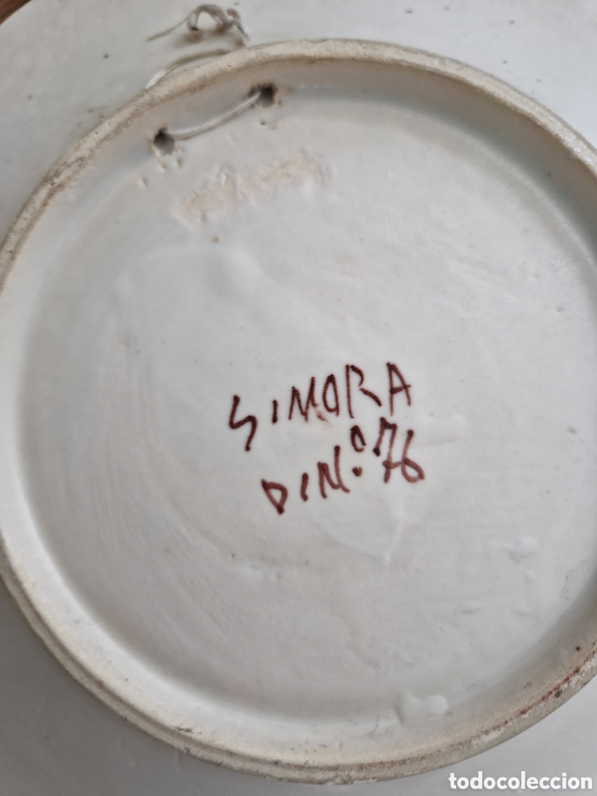 Antig&uuml;edades: Plato de cer&aacute;mica Simora - Foto 6