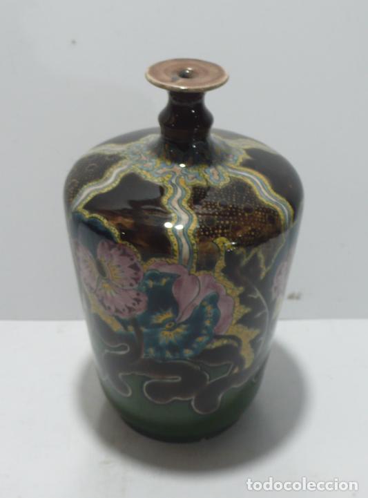 Antig&uuml;edades: PRECIOSO JARRON ESMALTADO - Foto 2