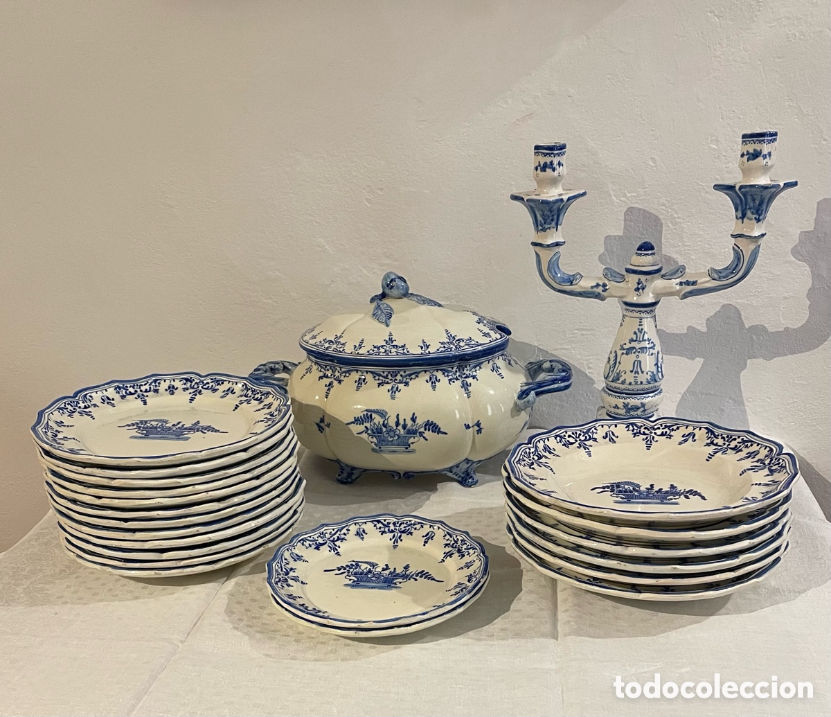 Antig&uuml;edades: VAJILLA FAITANAR/ALCORA - Foto 1