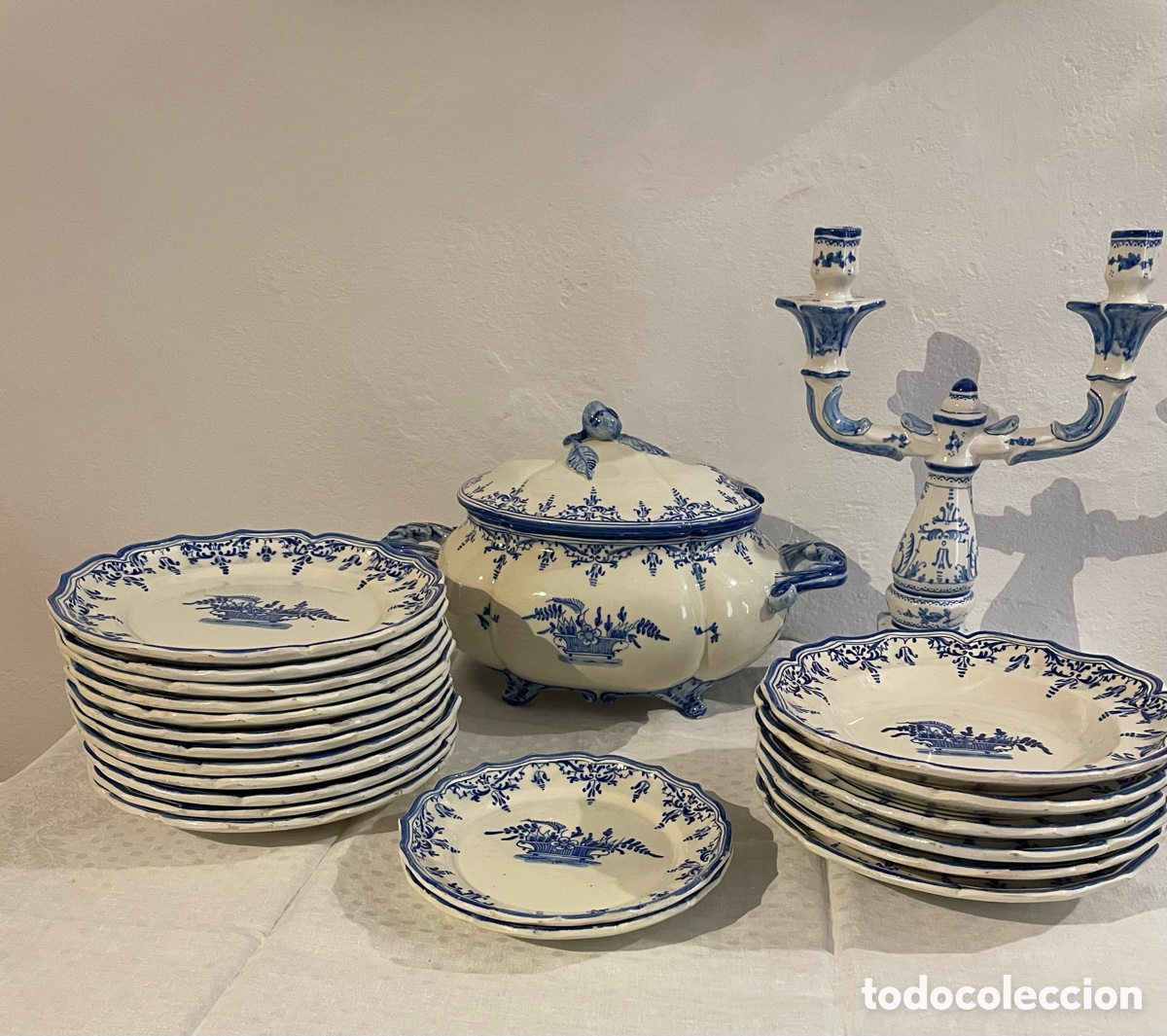 Antig&uuml;edades: VAJILLA FAITANAR/ALCORA - Foto 6