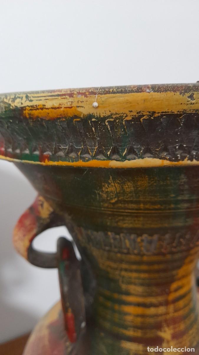 Antig&uuml;edades: 2 Jarrones grandes florero de cer&aacute;mica - Foto 6