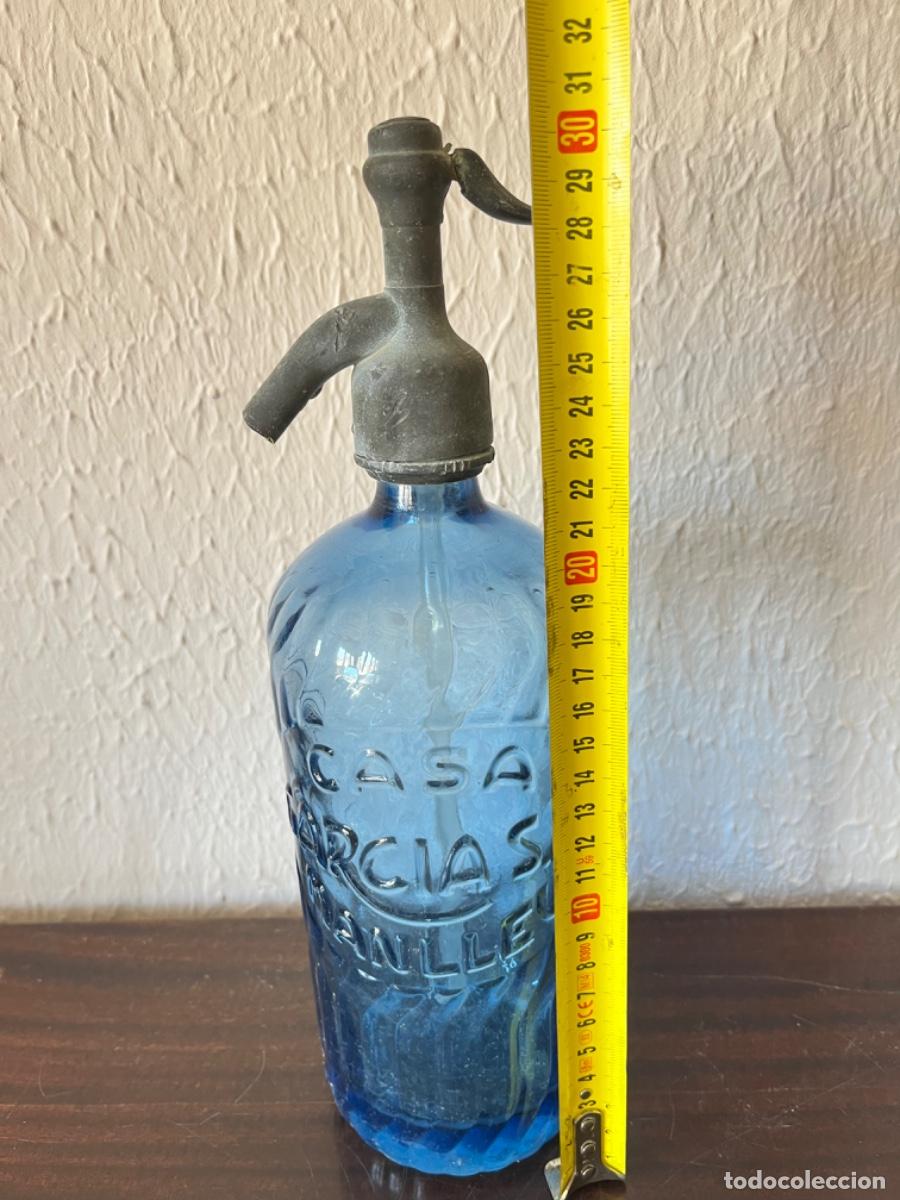 Antig&uuml;edades: Colecci&oacute;n de sifones azules - Foto 7
