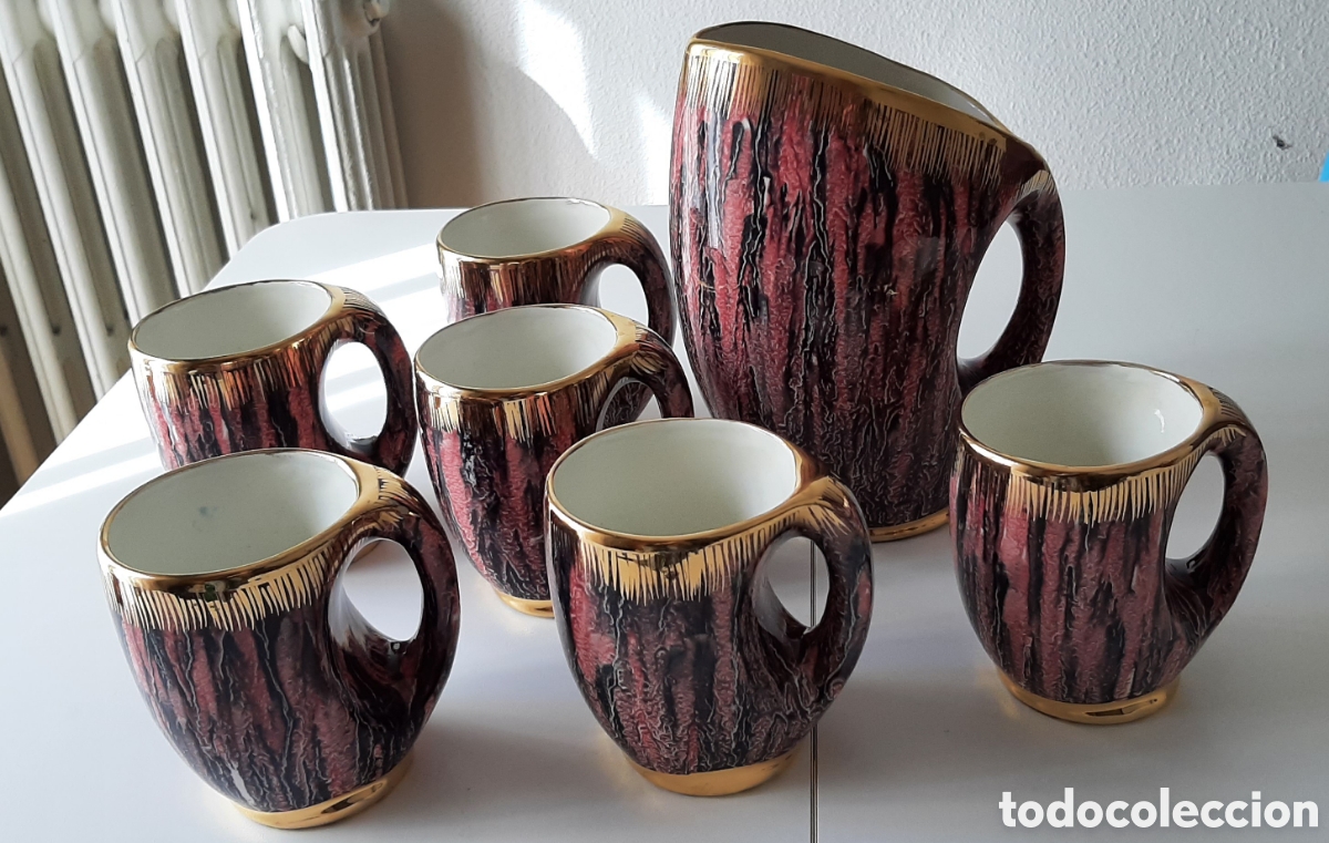 Antig&uuml;edades: Conjunto de jarras de cer&aacute;mica de Ramgi - Foto 1