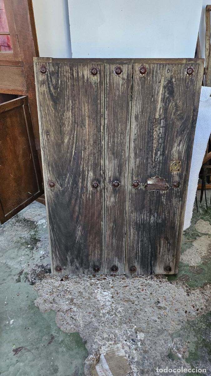 Antig&uuml;edades: ventana de madera antigua - Foto 1