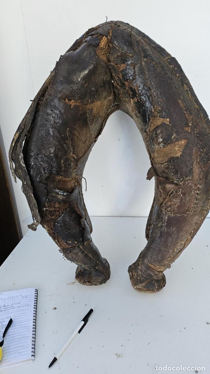 Antig&uuml;edades: yudo de mula en cuero y piel - Foto 7