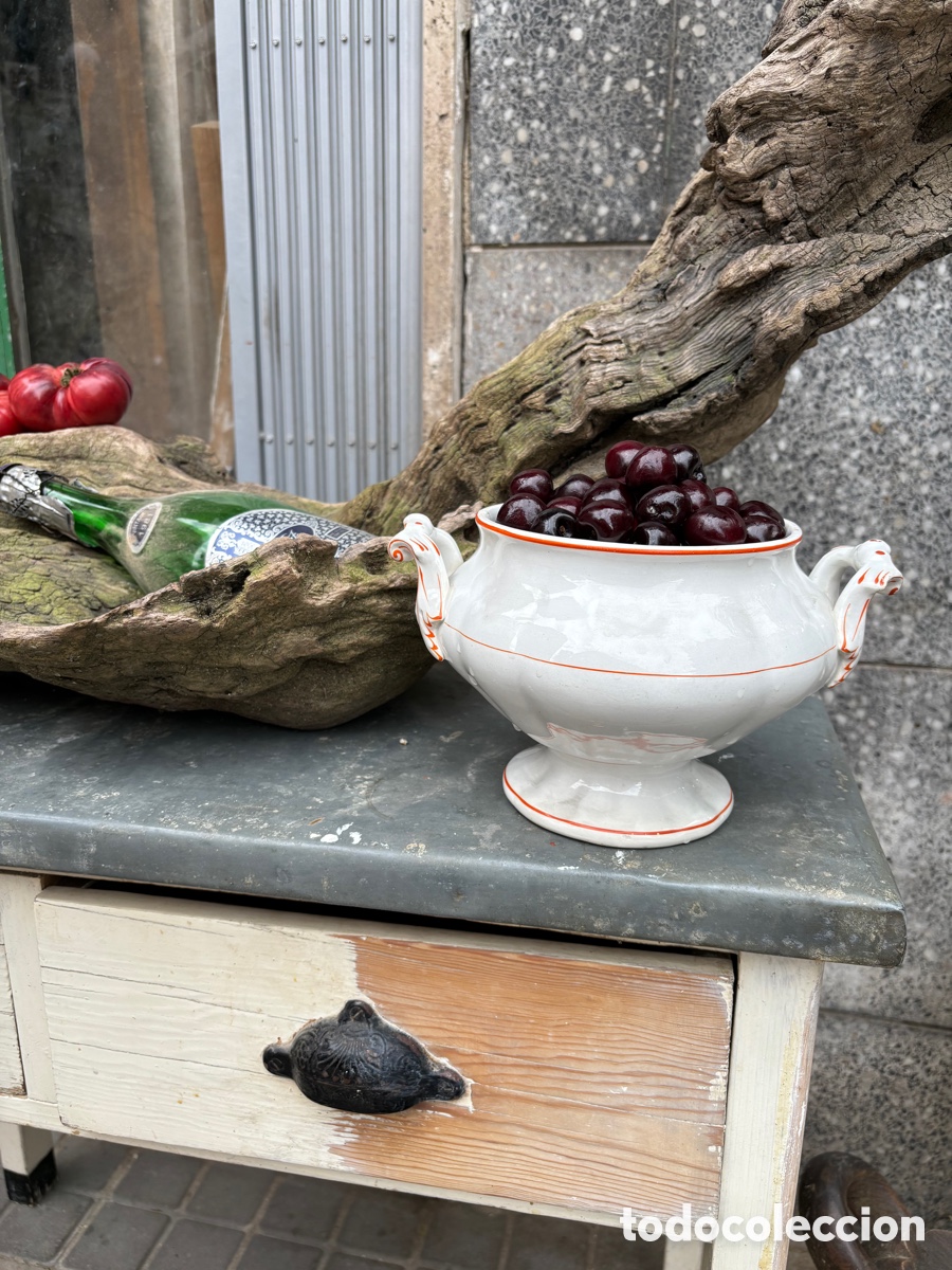 Antig&uuml;edades: Mesa de cocina S XIX - Foto 5