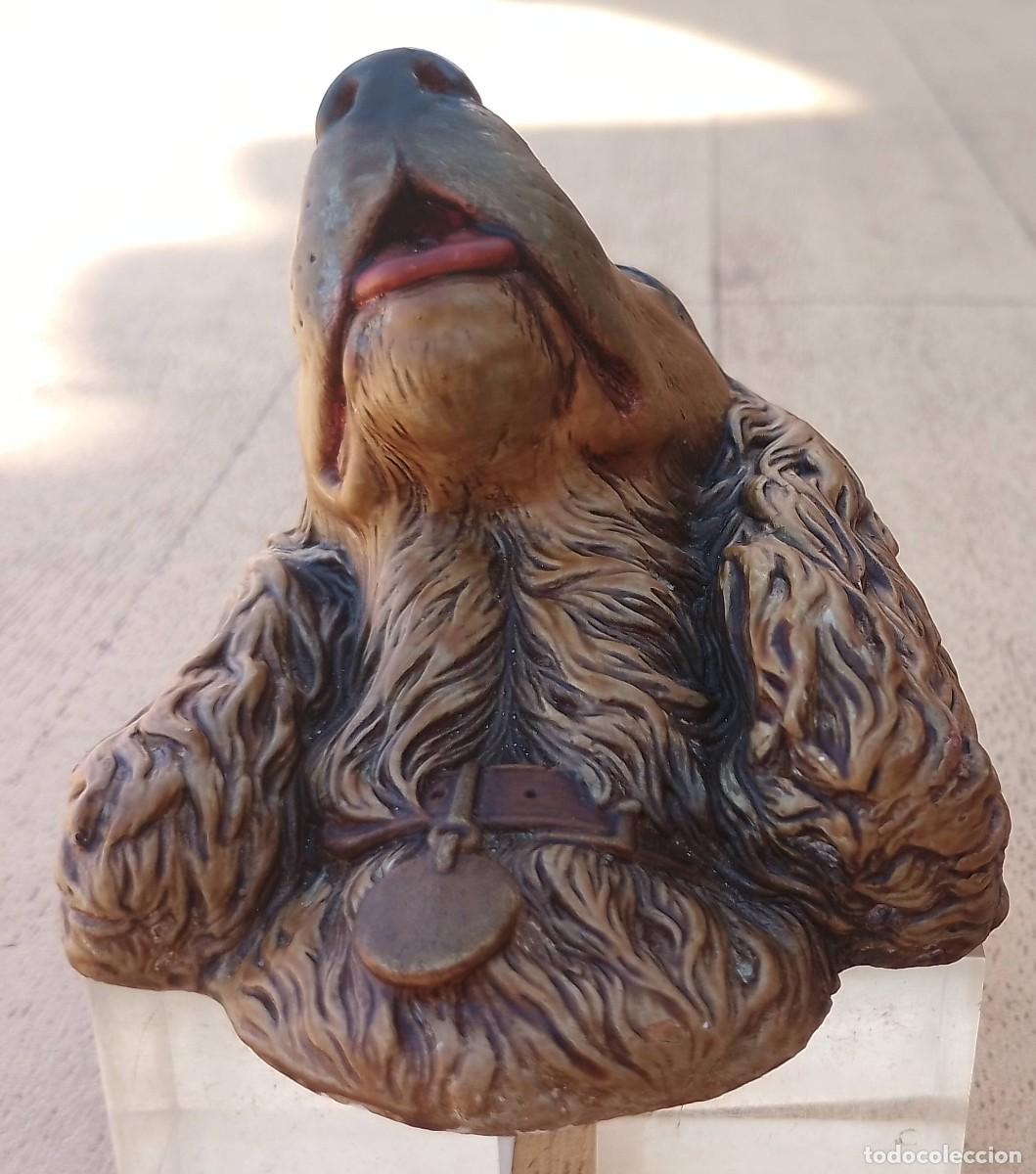 Antig&uuml;edades: Cabeza Cocker Spaniel en Escayola - Foto 7