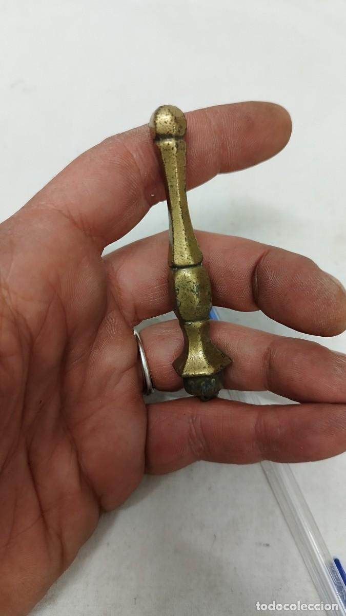 Antig&uuml;edades: Antiguo amuleto en bronce,del SG XIX - Foto 5