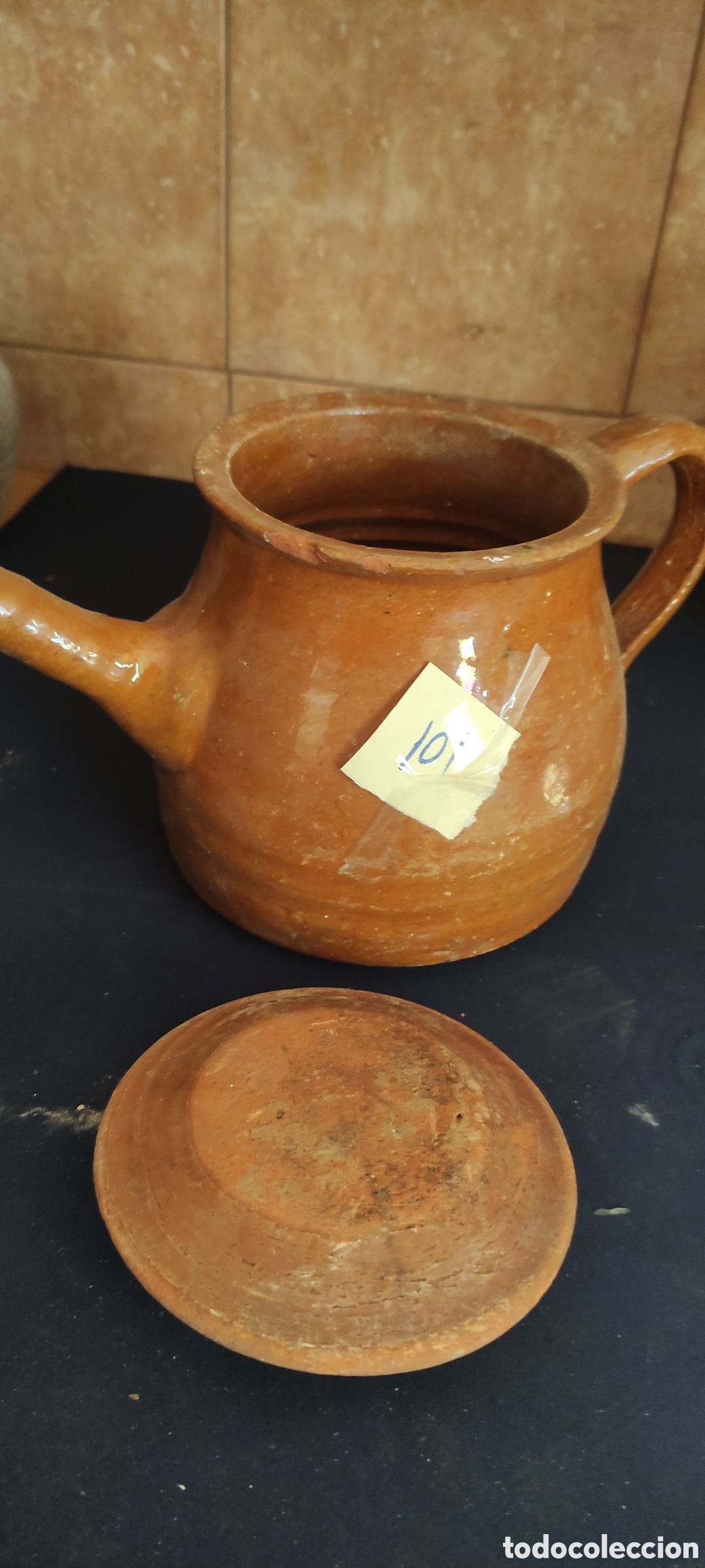 Antig&uuml;edades: Antigua Tetera con tapadera - Foto 4