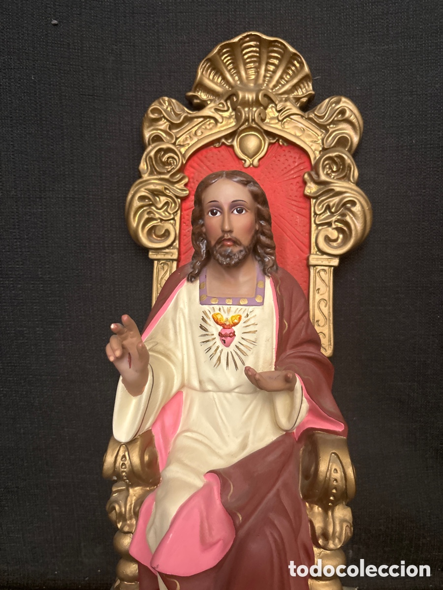 Antig&uuml;edades: Sagrado coraz&oacute;n en trono - Foto 2