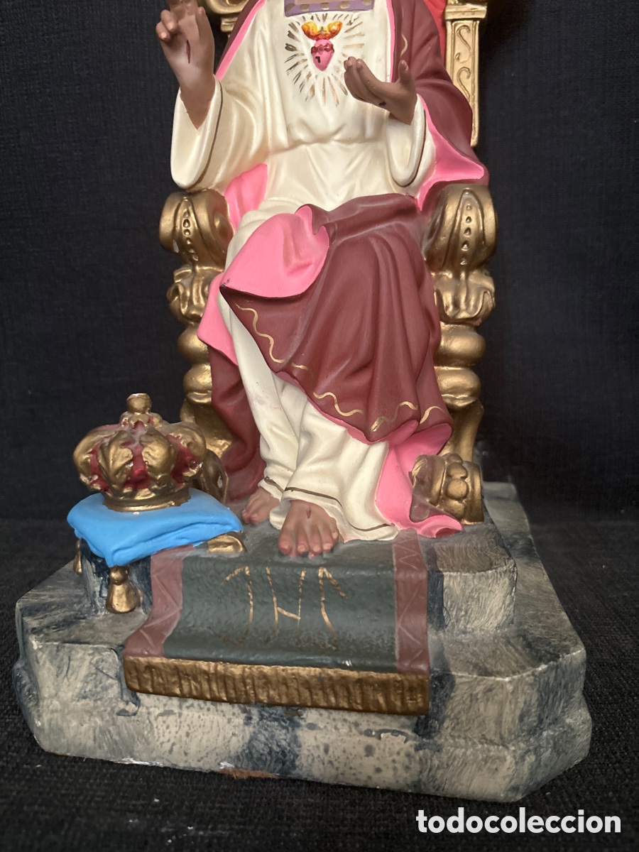 Antig&uuml;edades: Sagrado coraz&oacute;n en trono - Foto 3