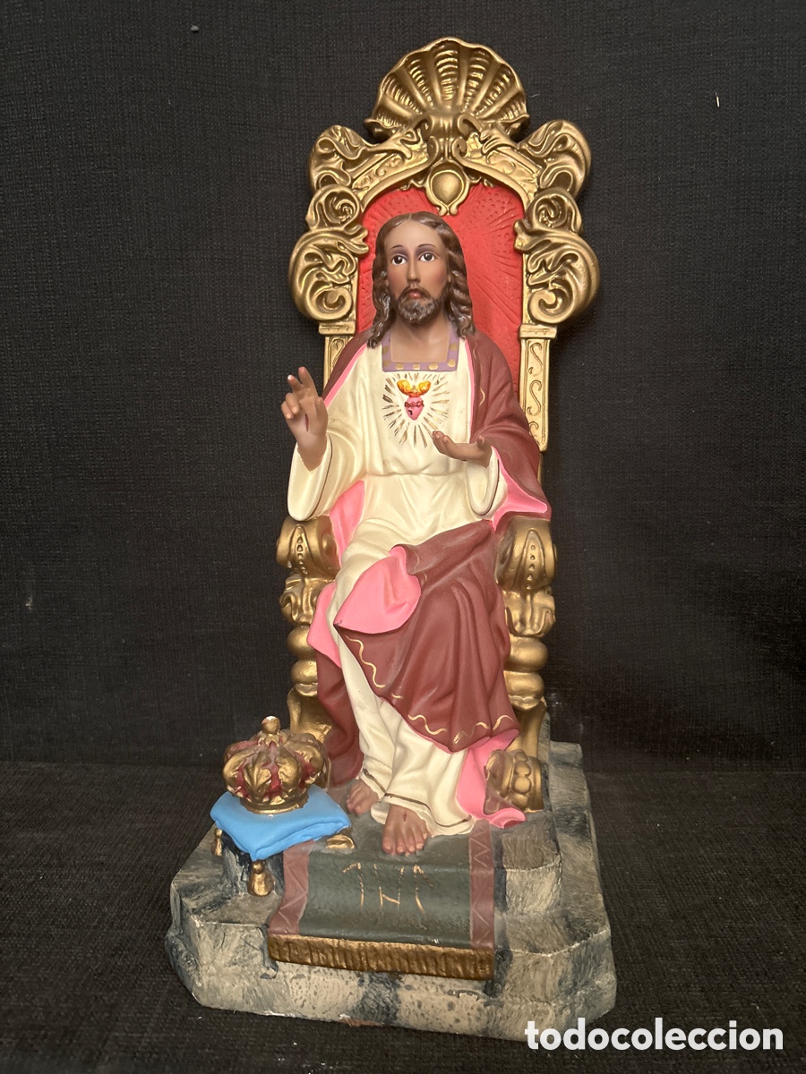 Antig&uuml;edades: Sagrado coraz&oacute;n en trono - Foto 4