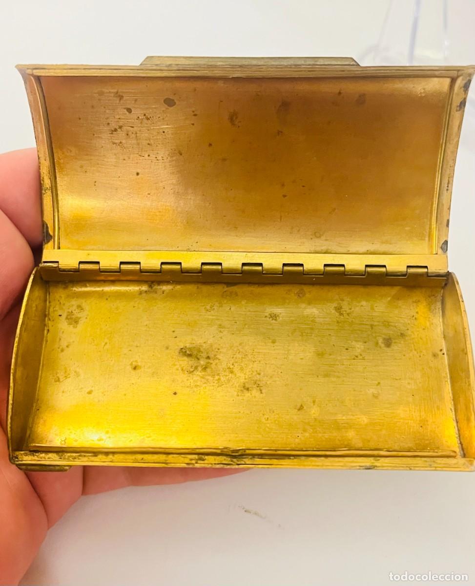 Antig&uuml;edades: Caja Cigarrera Rectangular del Siglo XIX. En esmalte sobre cobre y bronce ormolu. - Foto 9