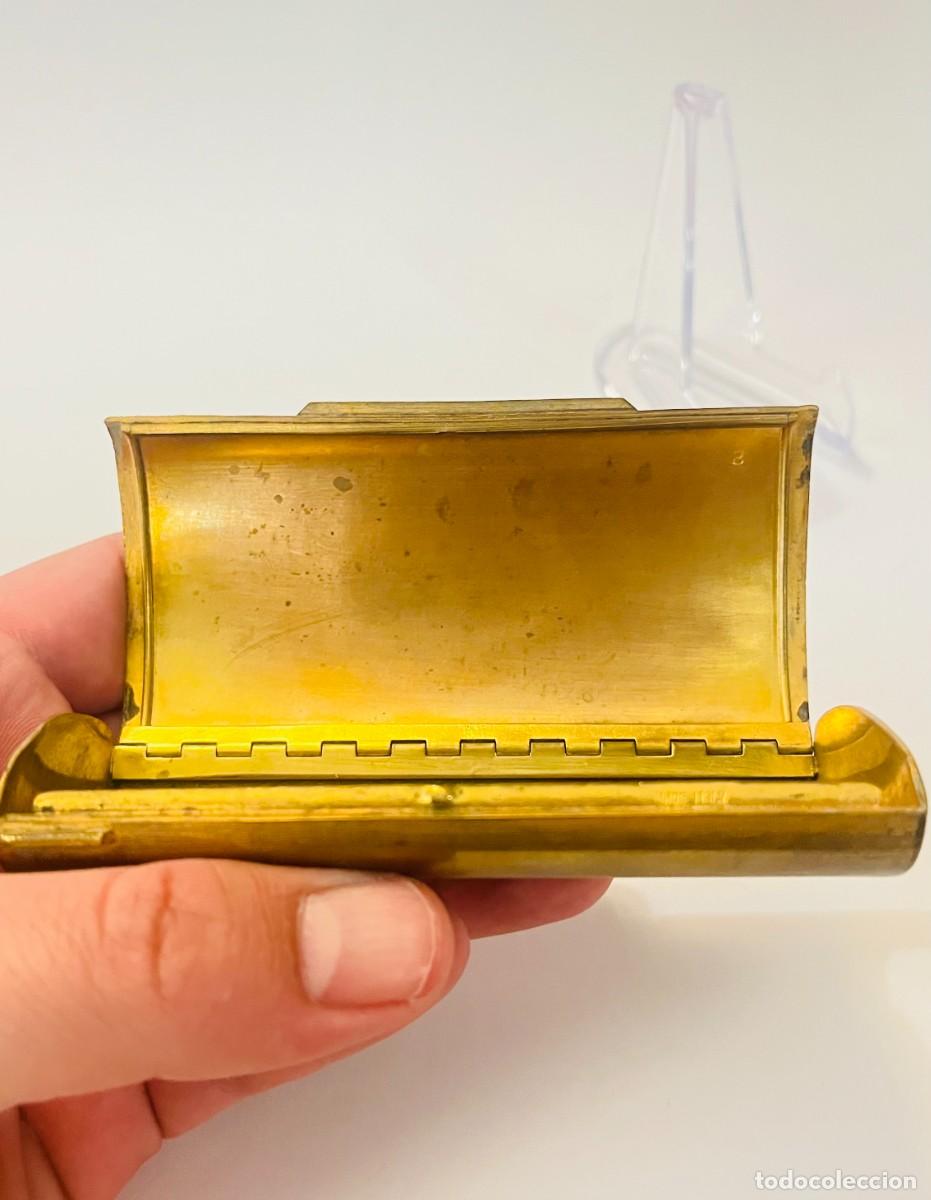 Antig&uuml;edades: Caja Cigarrera Rectangular del Siglo XIX. En esmalte sobre cobre y bronce ormolu. - Foto 10