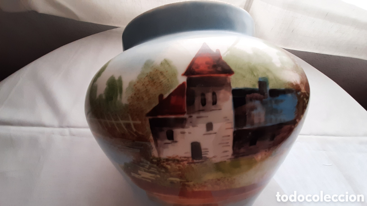 Antig&uuml;edades: Macetero de Sevres, siglo XX - Foto 6