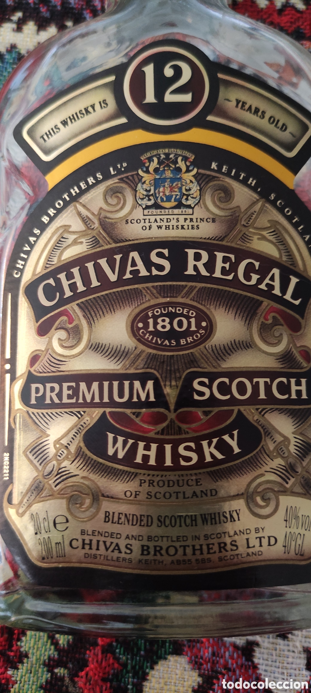 Antig&uuml;edades: Botellas whisky tipo petaca - Foto 5