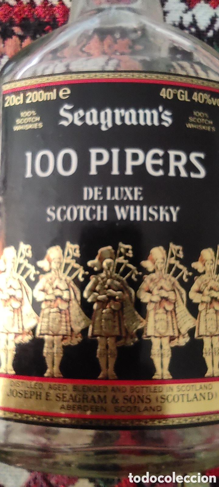 Antig&uuml;edades: Botellas whisky tipo petaca - Foto 8