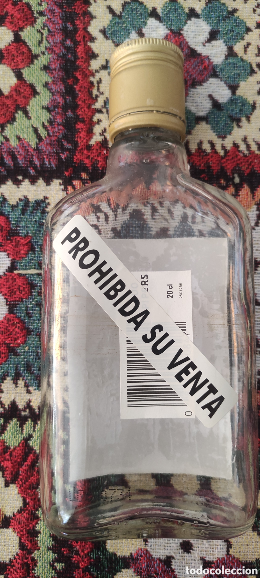 Antig&uuml;edades: Botellas whisky tipo petaca - Foto 9