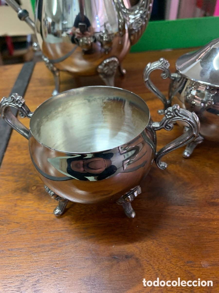 Antig&uuml;edades: 02_ juego de caf&eacute; tetera - Foto 10