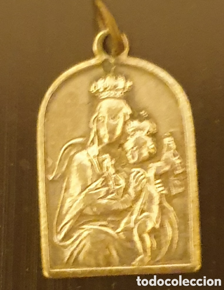 Antig&uuml;edades: MEDALLA PLATA VIRGEN DEL CARMEN - Foto 1