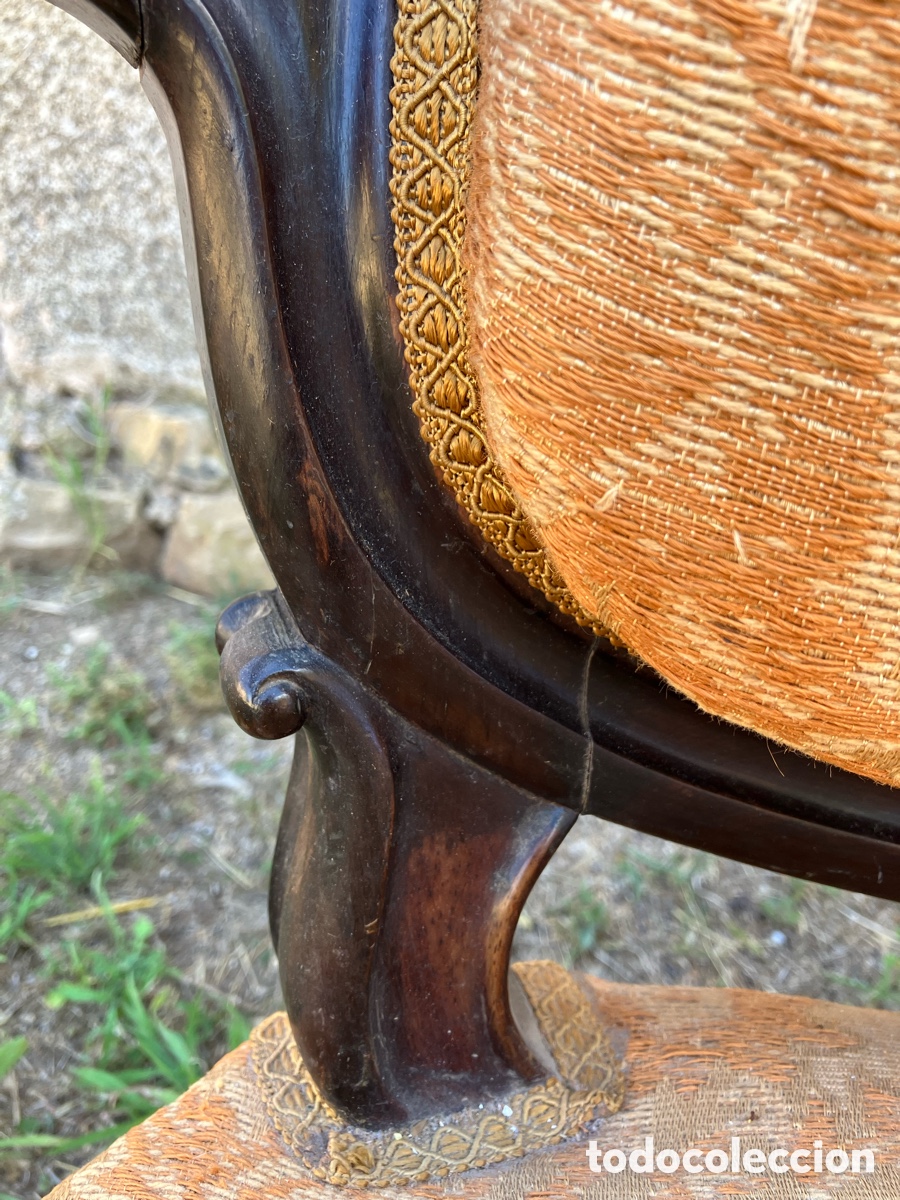 Antig&uuml;edades: Sof&aacute; isabelino perfecto eatado - Foto 7