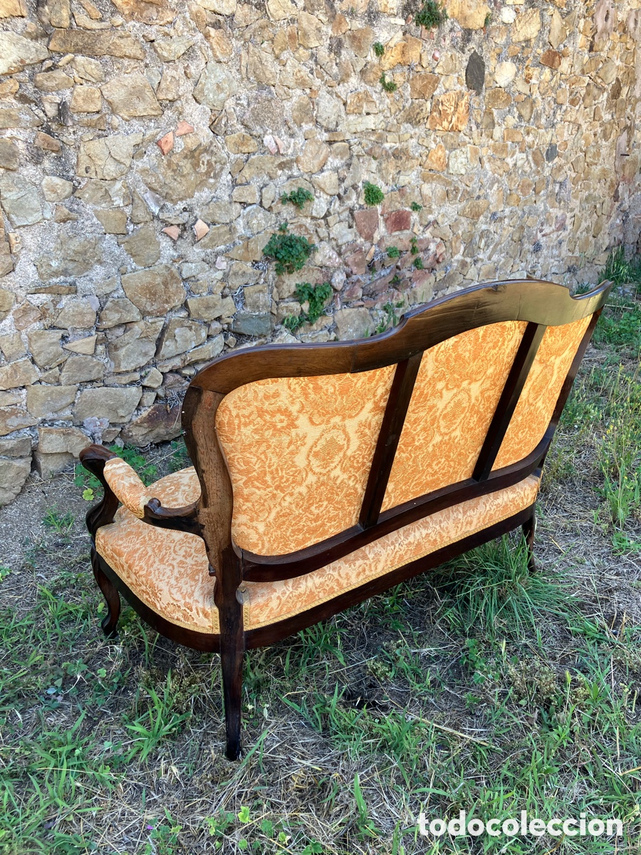 Antig&uuml;edades: Sof&aacute; isabelino perfecto eatado - Foto 10