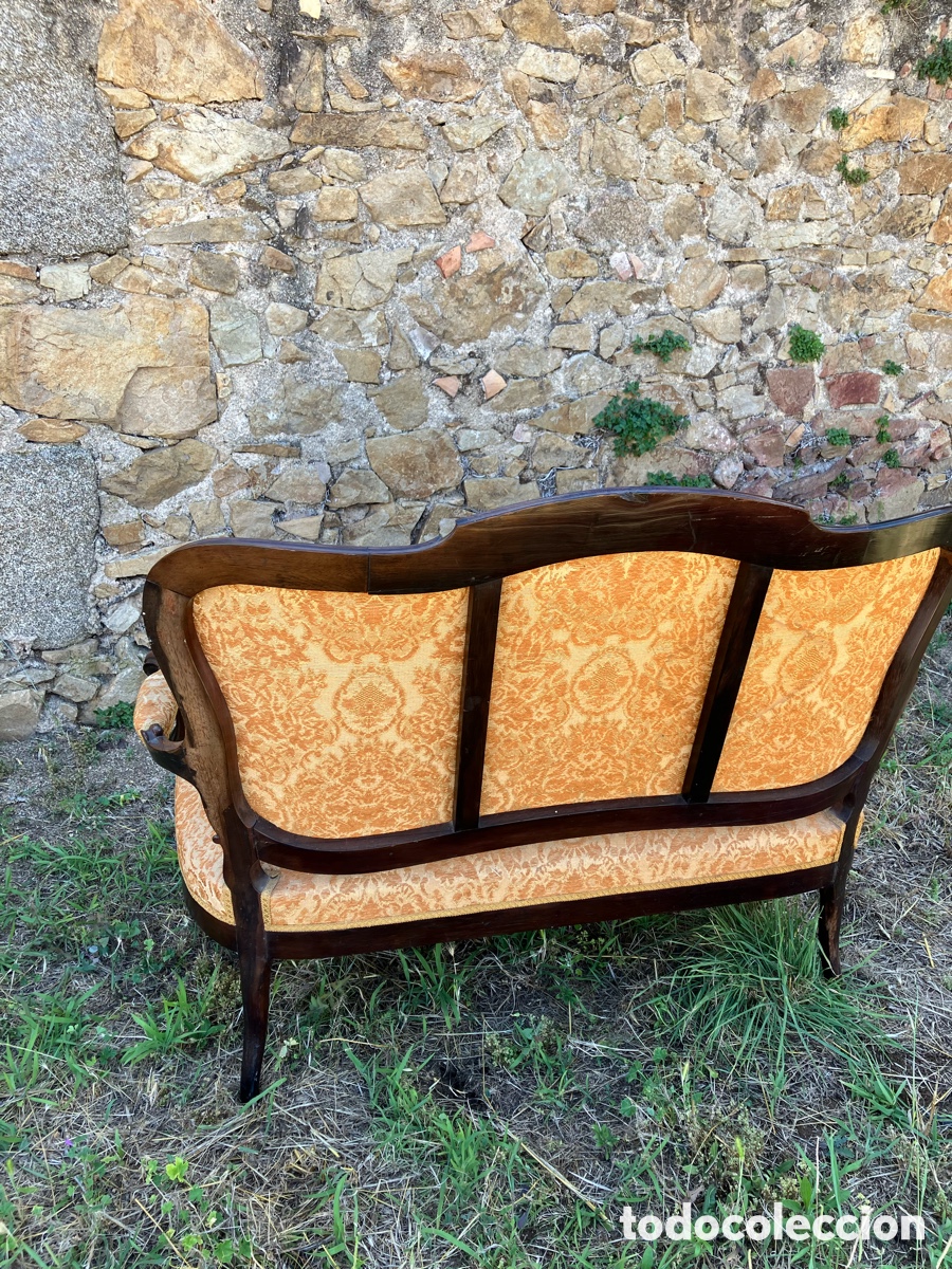 Antig&uuml;edades: Sof&aacute; isabelino perfecto eatado - Foto 11