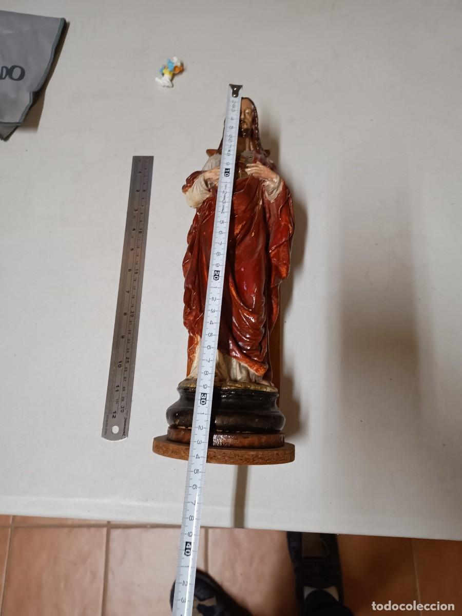 Antig&uuml;edades: Figura del Sagrado Coraz&oacute;n - Foto 2