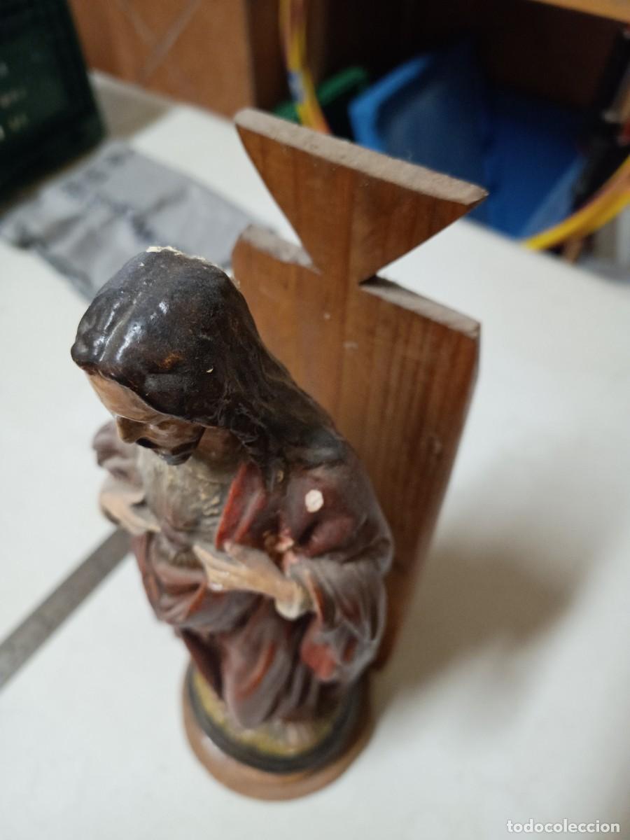 Antig&uuml;edades: Figura del Sagrado Coraz&oacute;n - Foto 4