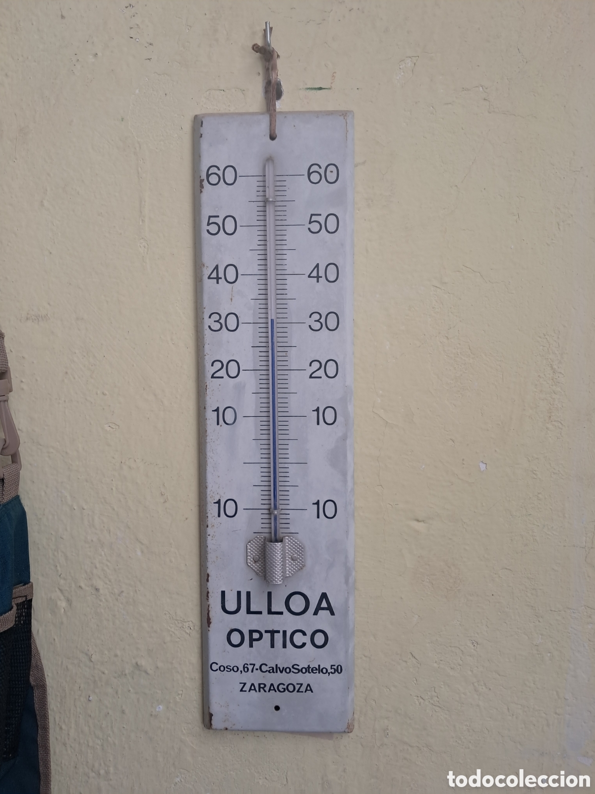 Antig&uuml;edades: Gran termometro ulloa optico - Foto 1