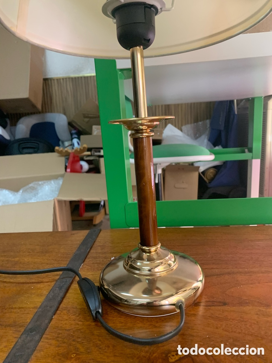 Antig&uuml;edades: 02_juego l&aacute;mparas sobremesa - Foto 2