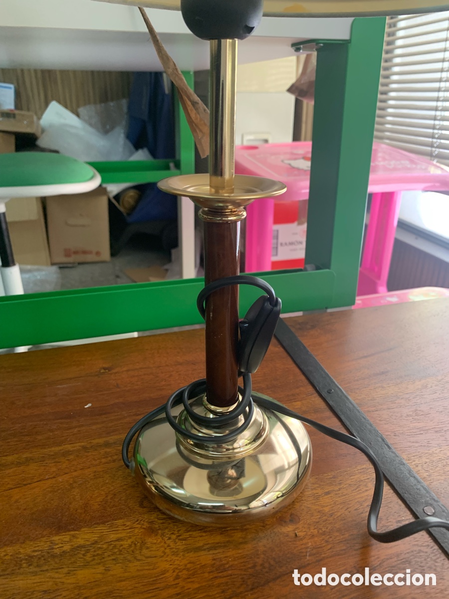 Antig&uuml;edades: 02_juego l&aacute;mparas sobremesa - Foto 4