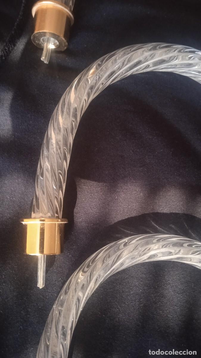 Antig&uuml;edades: Repuestos 4 brazos l&aacute;mpara. - Foto 3