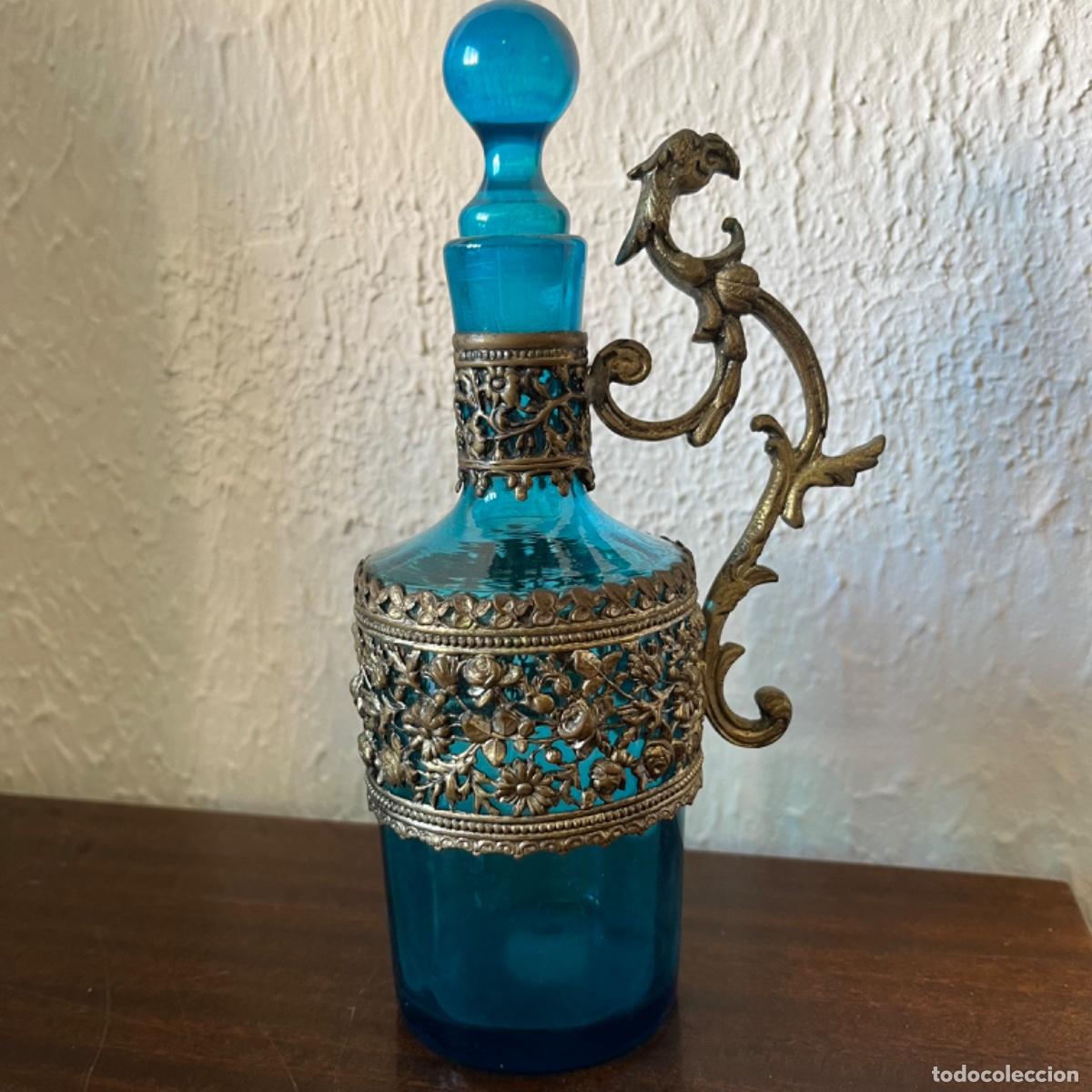 Antig&uuml;edades: Jarrones decantadores azules - Foto 4