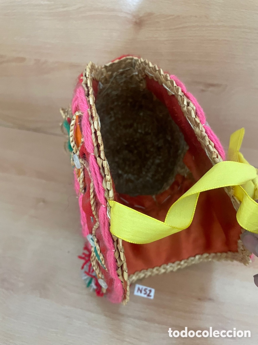Antig&uuml;edades: sombrero o gorra paja de Montehermos - Foto 3