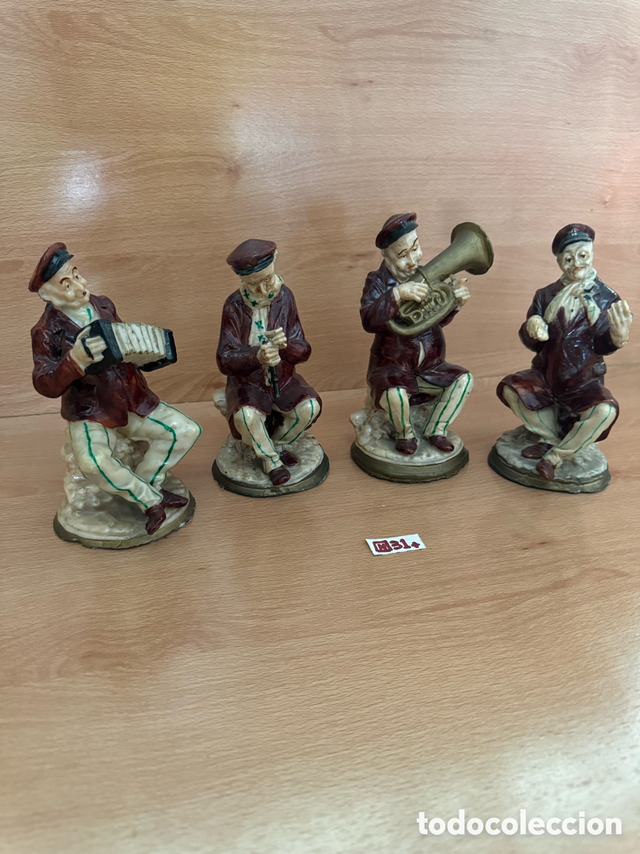 Antig&uuml;edades: Figuras m&uacute;sicos antiguas - Foto 1