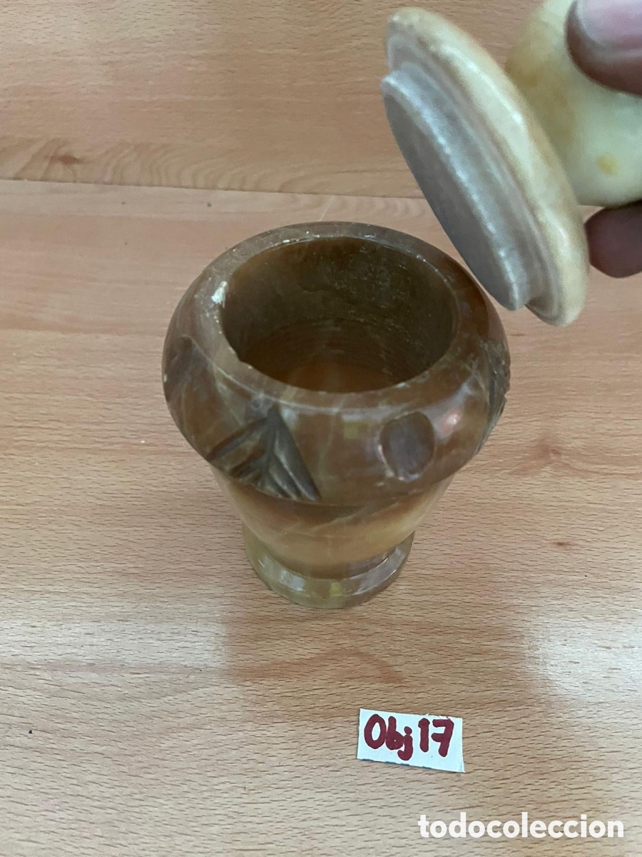 Antig&uuml;edades: Frasco confiter&iacute;a alabastro - Foto 2