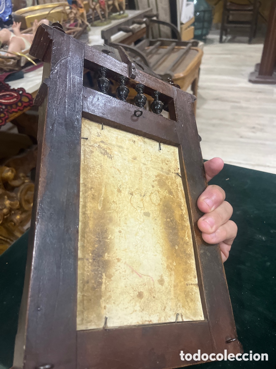 Antig&uuml;edades: Antiguo marco con espejo - Foto 3