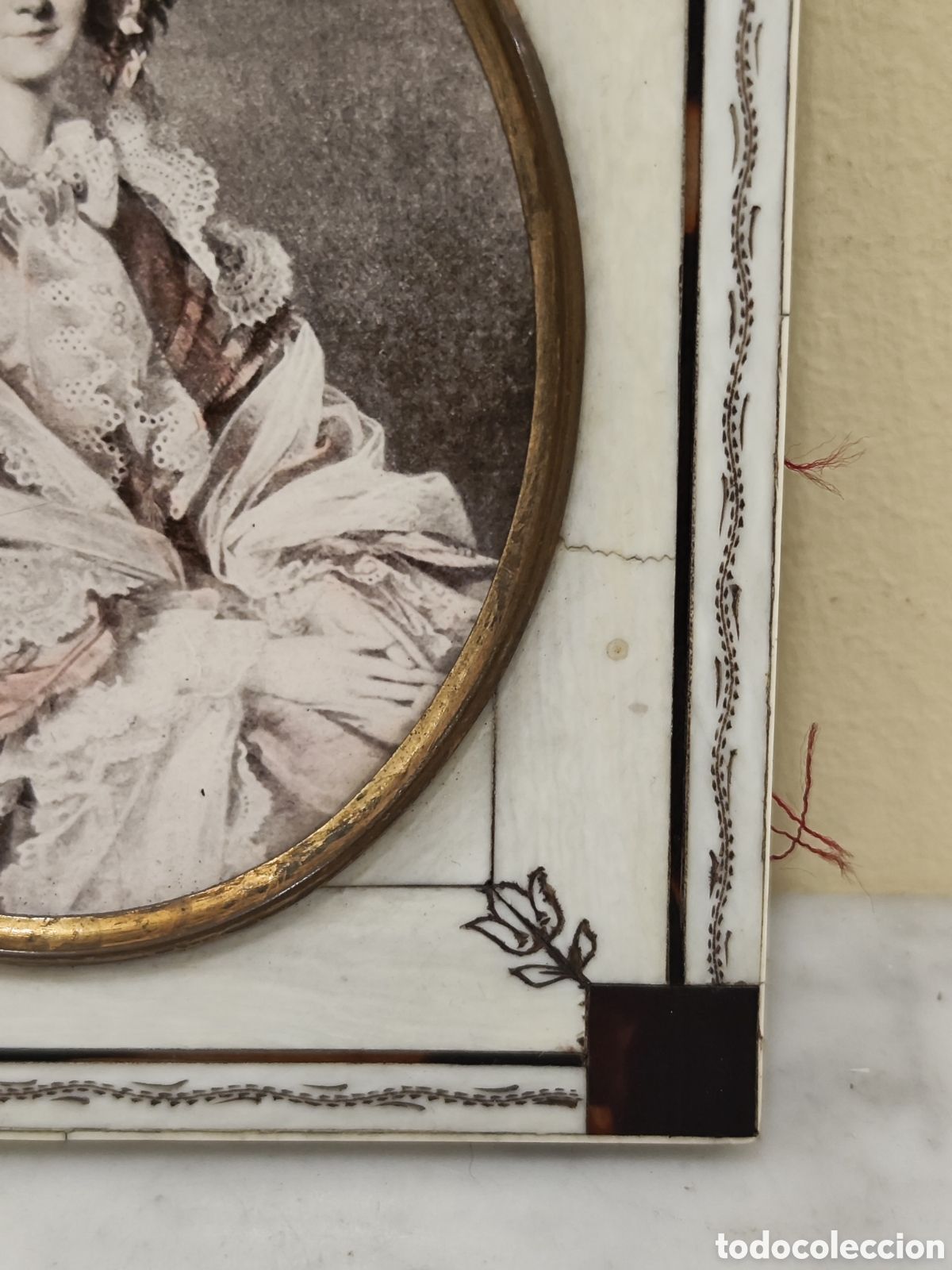 Antig&uuml;edades: Marco antiguo siglo XIX. - Foto 5