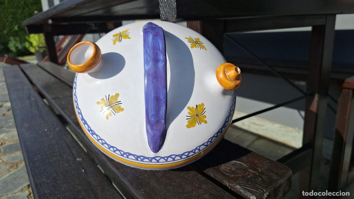Antig&uuml;edades: BOTIJO CER&Aacute;MICA Talavera - Foto 5