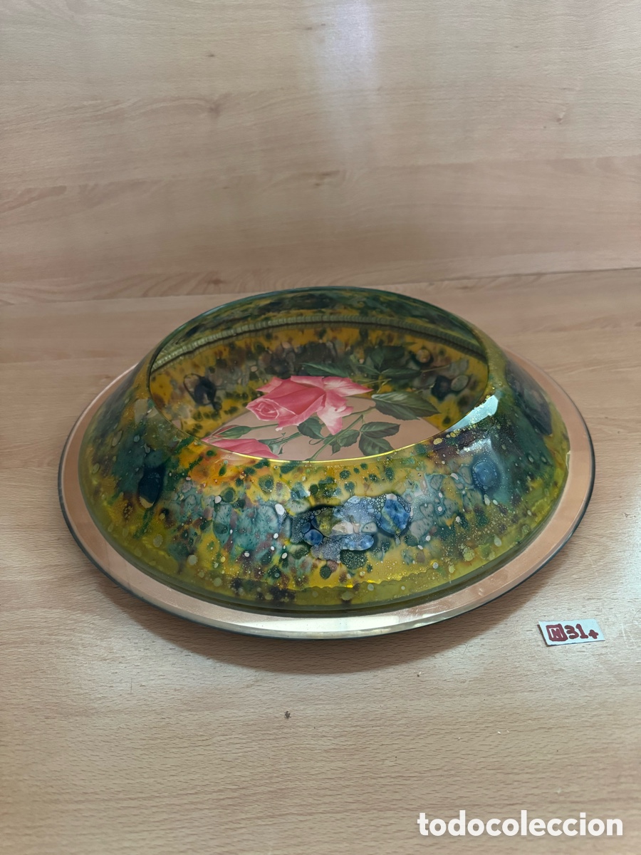 Antig&uuml;edades: Espejo antiguo pintado - Foto 3