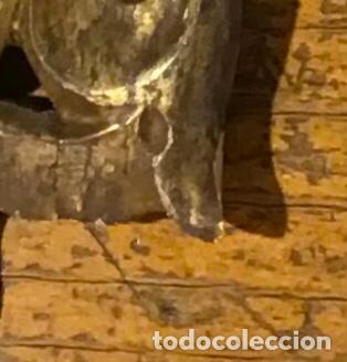 Antig&uuml;edades: CORNUCOPIA DE MADERA DORADA S.XVIII - Foto 4