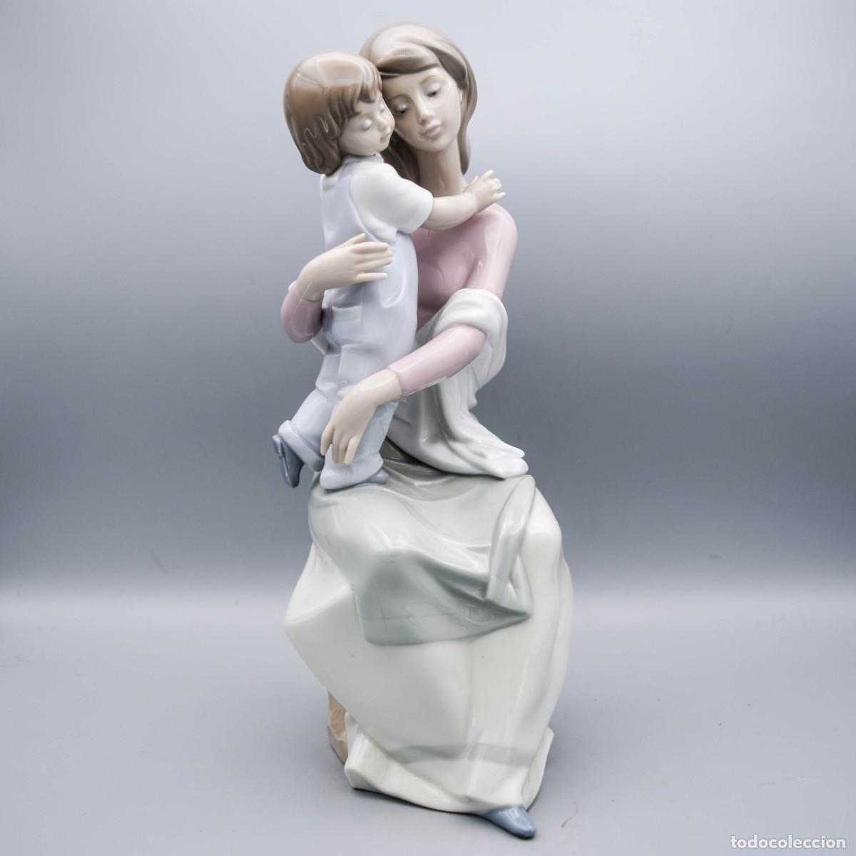 Antig&uuml;edades: Lladr&oacute; - Maternidad - Porcelana - Foto 4