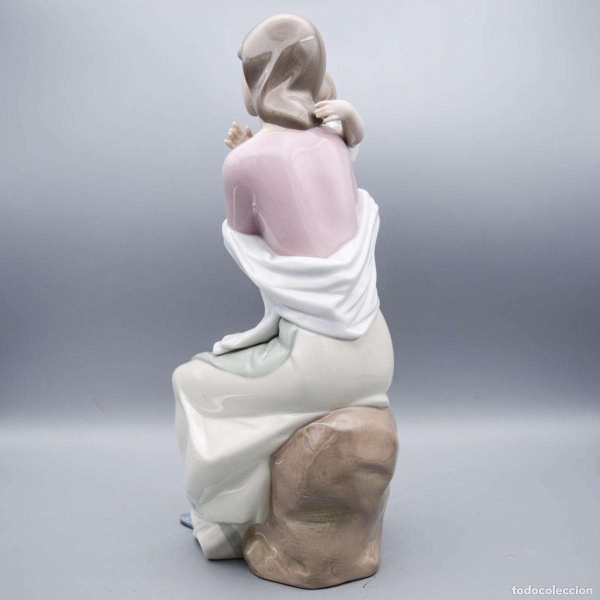 Antig&uuml;edades: Lladr&oacute; - Maternidad - Porcelana - Foto 6